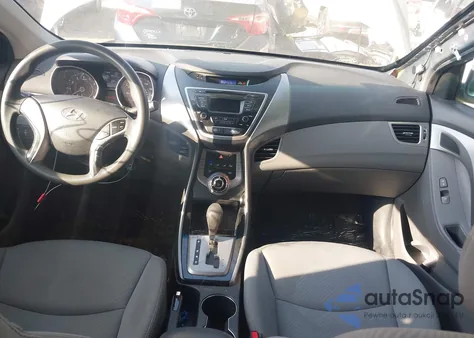 2013 Hyundai Elantra Gls from USA, damaged, VIN 5NPDH4AE3DH322331